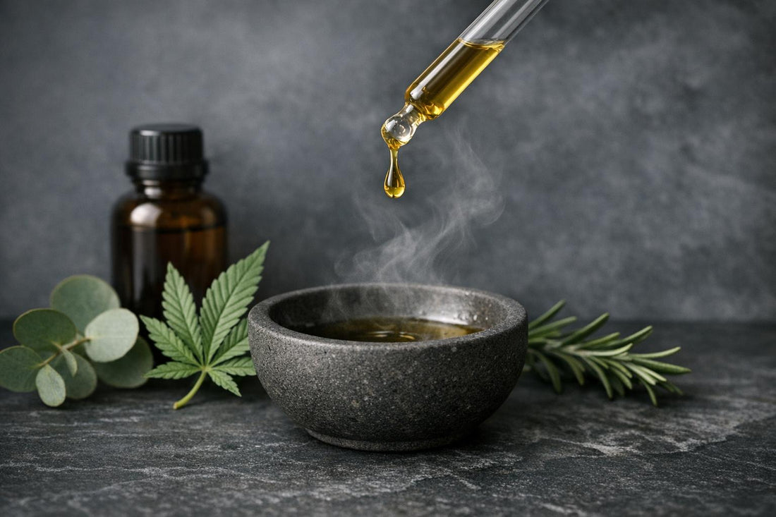 CBD et huiles essentielles : renforcer son bien-être en hiver naturellement