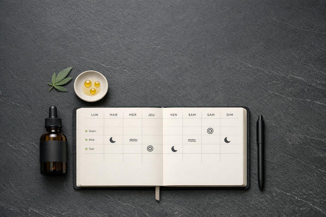 Planificateur de Routine Bien-Être CBD