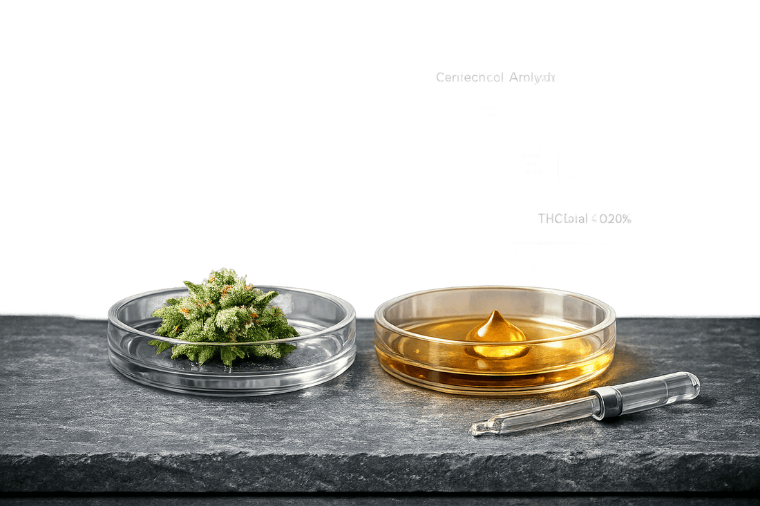 THCa : définition, différences avec le THC et points légaux