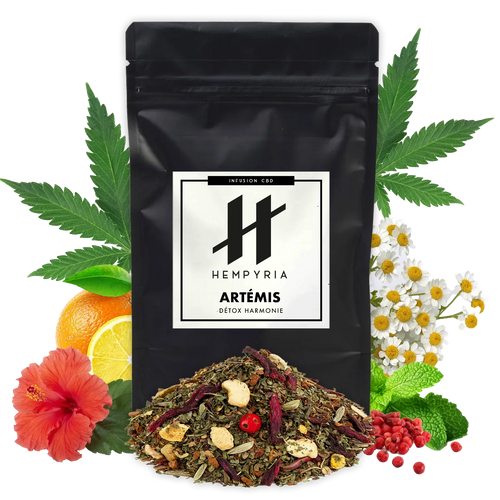 Artémis – Infusion Détox Harmonie CBD - 30G - Hempyria - CBD de qualité premium