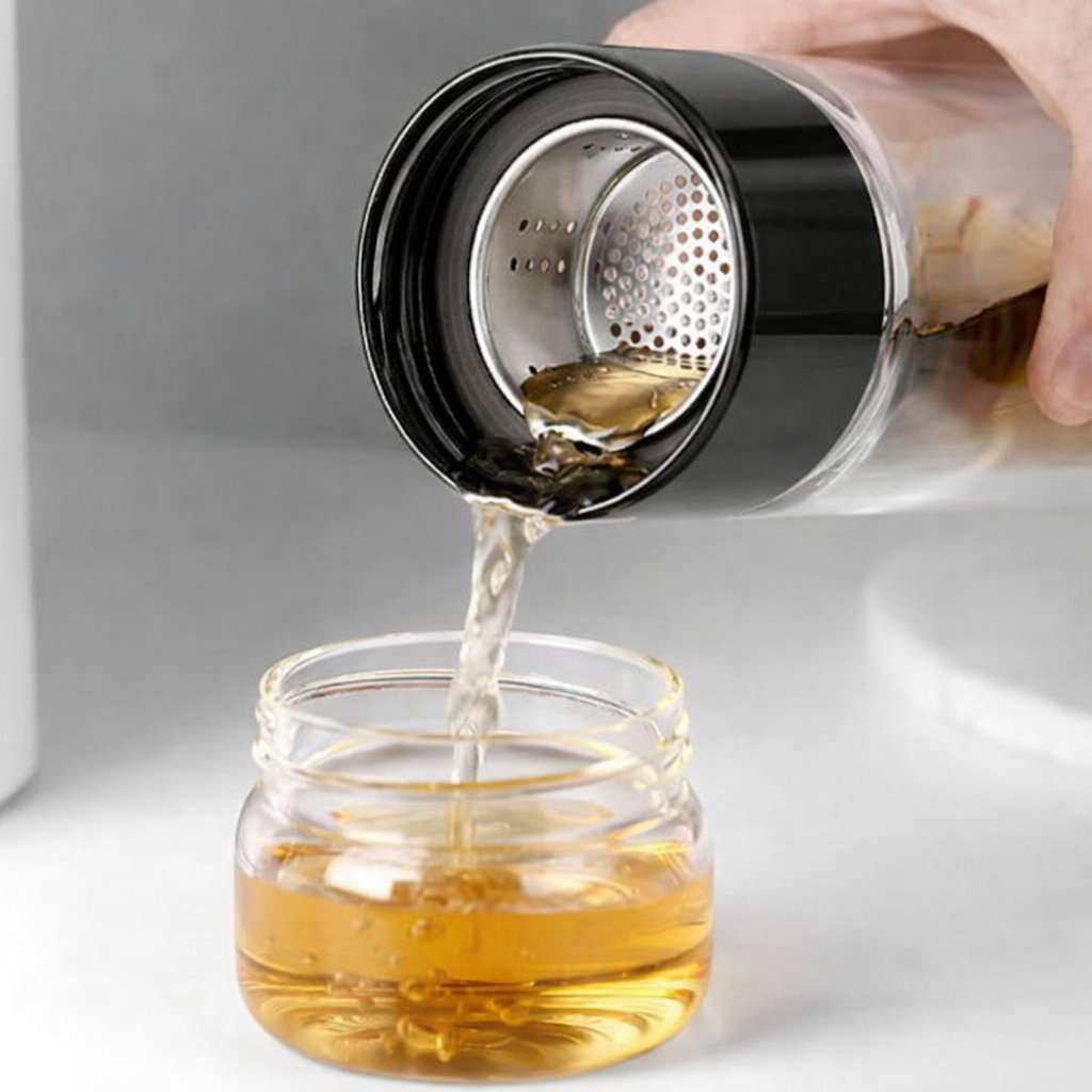 Théière portable avec filtre