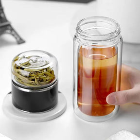 Théière portable avec filtre
