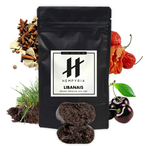 Résine CBD Libanais Rouge 34% - 10G - Hempyria - CBD de qualité premium