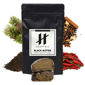 Résine CBD Le Beurre Noir 70% - 10G - Hempyria - CBD de qualité premium